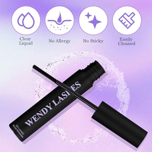 Wendy Lashes DIY Cluster Lash Extension Kit D Curl 16-20mm