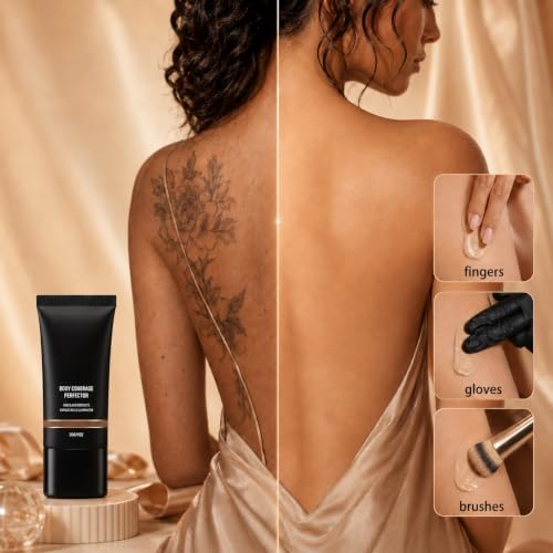 Waterproof Body Makeup Foundation - Long Lasting Coverage