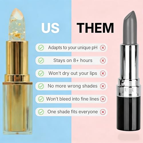 pH Adjusting Lipstick for Mature Women, 8+ Hour Wear