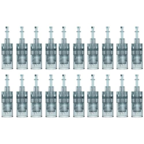 20 Pcs Microneedling Pen Cartridges for Derma Roller M8, M7S - Easy Home Use