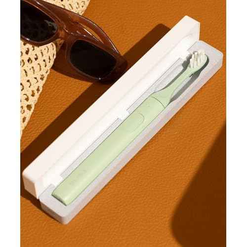 SURI UV Sanitizing Clean & Charge Travel Case (White) - Official Brush Accessory