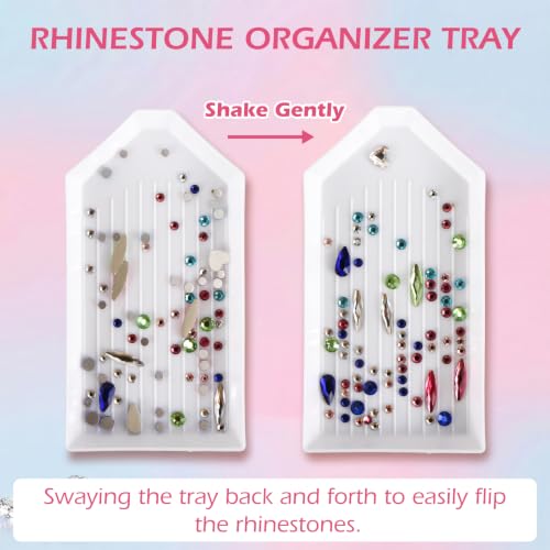 Rhinestone Picker Tool Kit - 3 Pens, 2 Tweezers, Wax Tips