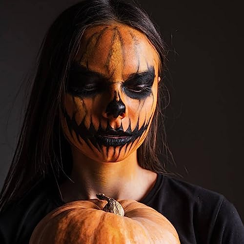 Orange Face Paint Stick 1.06oz - Waterproof Halloween Makeup