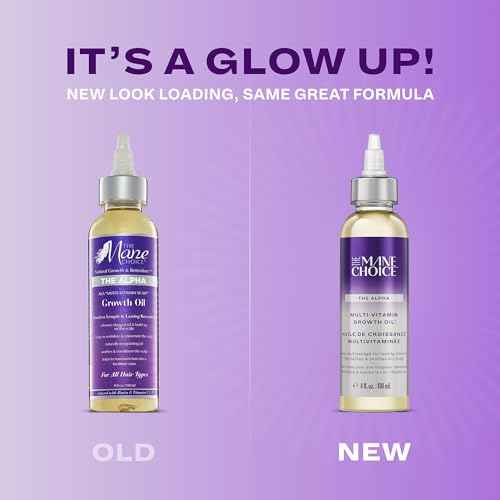 The Mane Choice Alpha Multi-Vitamin Scalp Nourishing Hair Growth Oil, Helps Stimulate, Revitalize & Soothe, Scalp Oil with Biotin, & Vitamin C, 4 oz, Pack of 2