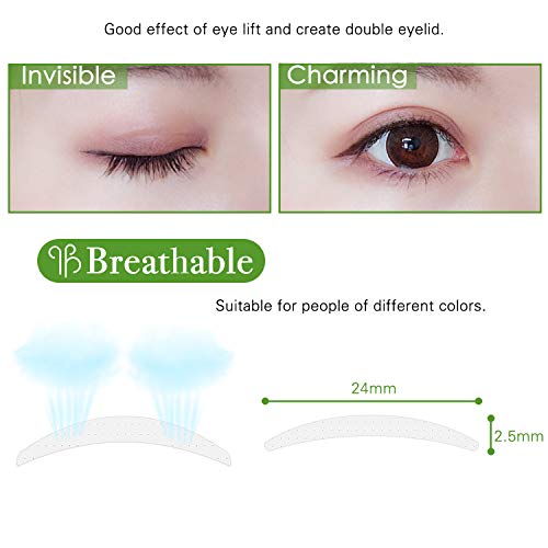 400 Pcs Eyelid Tape Stickers for Natural Double Eyelids