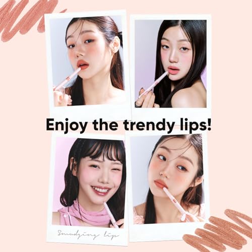 BANILA CO Smudging Lip Pencil - Soft Matte Crayon Nude Rose