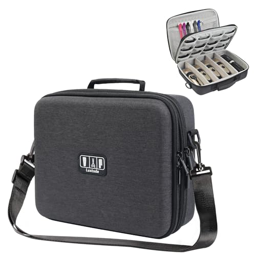 Luxtude Large Barber Case for Clippers & Supplies