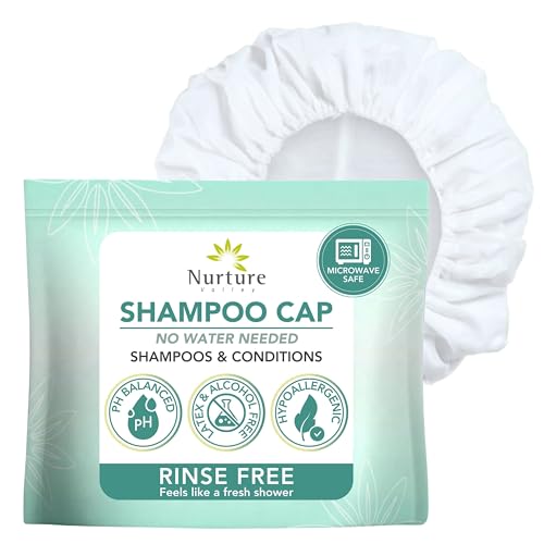 No-Rinse Shampoo Cap - Waterless Hair Wash, 6 Pack