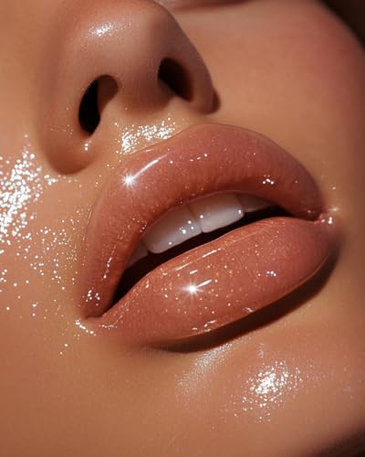 Radiant Shine Lip Gloss - Egyptian Kiss 91, Long-Lasting High-Shine