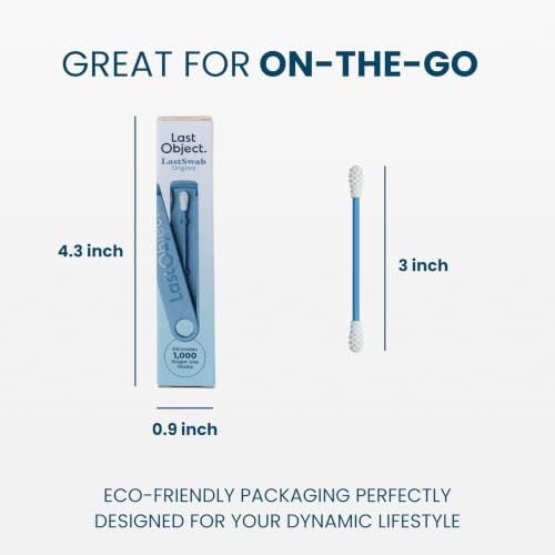 LastSwab Reusable Cotton Swabs for Ear Cleaning