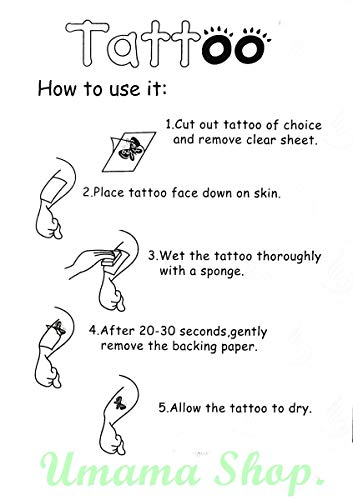 Cross Temporary Tattoo Stickers - 3D Waterproof Body Art (3 Sheets)