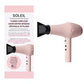 L'Ange Hair Soleil 1875W Ionic Hair Dryer with Concentrator | Blush