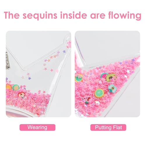 Fancheer Pink Birthday Crown Headband for Toddler Girls 2-8