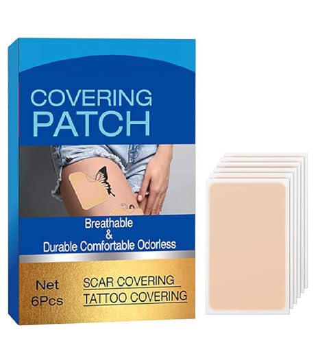 Tattoo Cover Up Patch - Waterproof Concealer Stickers (6 Pcs)