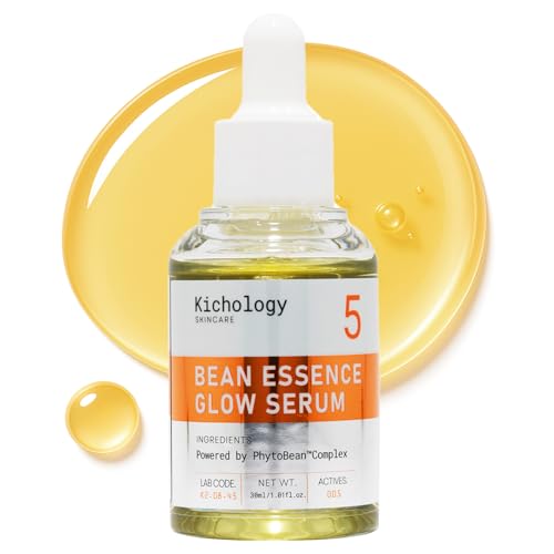 Snail Free Mucin Serum,Bean Essence 50,000ppm Korean skin care,Facial Glow Moisturizer for Glass skin? Hydrating Boost,Unscented Soothing Moisturizer? Strengthens Skin Barrier ? 1.01 fl.oz