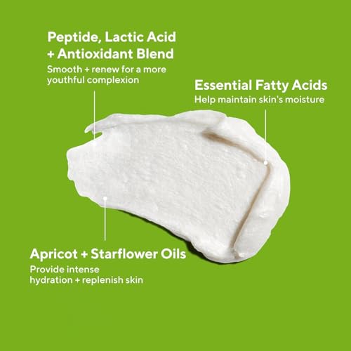 Murad Renewing Cleansing Cream - Age-Defying Gentle Face Wash with Lactic Acid & Vitamin E for Luxurious Smooth Skin - Apricot, Starflower and Peptides to Clean & Nourish Dry Skin & Wrinkles