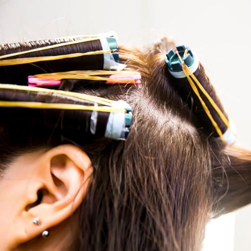 100 Pcs Perm Rods Set for Short & Long Hair - Large Curlers & Rollers, Cold Wave Kit
