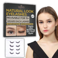 False Eyelashes 3D08 - Lightweight Reusable Lashes, 15+ Wears