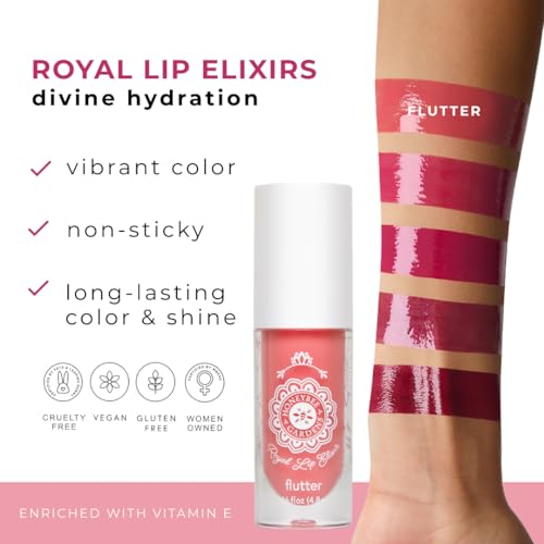 Honeybee Gardens Royal Lip Elixir Liquid Lipstick - Soft Pink