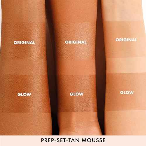ICONIC LONDON Prep Set Tan Mousse | Long Lasting, Sun Kissed Skin, Bronze Glow, Cruelty-Free, Vegan Makeup