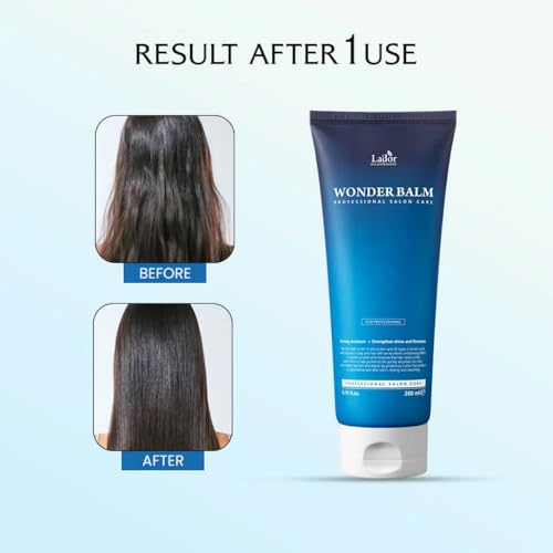 LA'DOR Wonder Balm Hair Treatment 200ml Moisturizing Conditioner for Curl Care