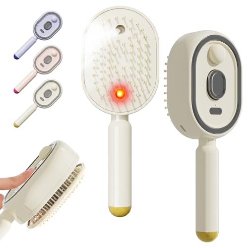 Electric Spray Hair Comb – 3-in-1 Hydrating Detangling Brush