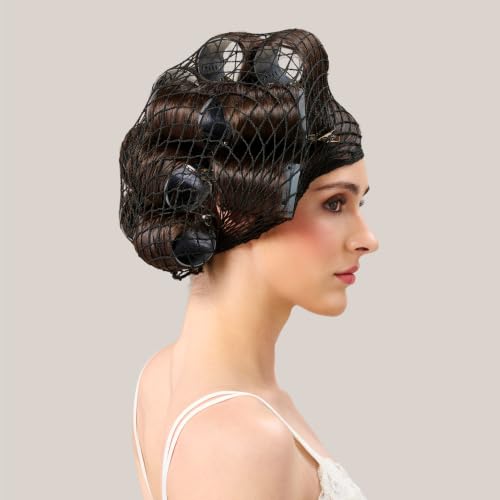 Diane XL Cotton Hair Net for Setting & Protecting Hair - Breathable & Reusable