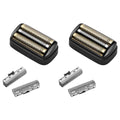 Shaver Replacement Foil and Inner Cutters Compatible with Andis 17300 reSURGE Electric Shaver,Black (2 Pack)