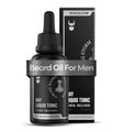 The Beard Struggle - Day Liquid Tonic Beard Oil - Silver Collection (Viking Storm) - Beard Oil for Men - Moisturize, Softens Hair, Reduces Itch - Day Time Beard Growth Oil (1 Fl oz)