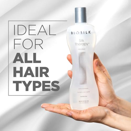 BioSilk Silk Therapy Leave-In Treatment - Reconstructing, 12 Oz