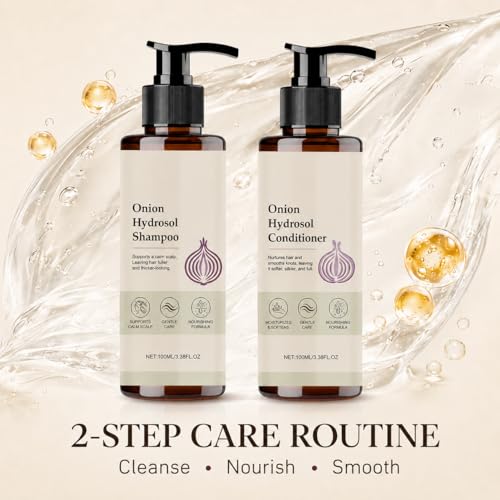 Onion Hydrosol Shampoo & Conditioner Set with Rosemary - 3.38 fl oz