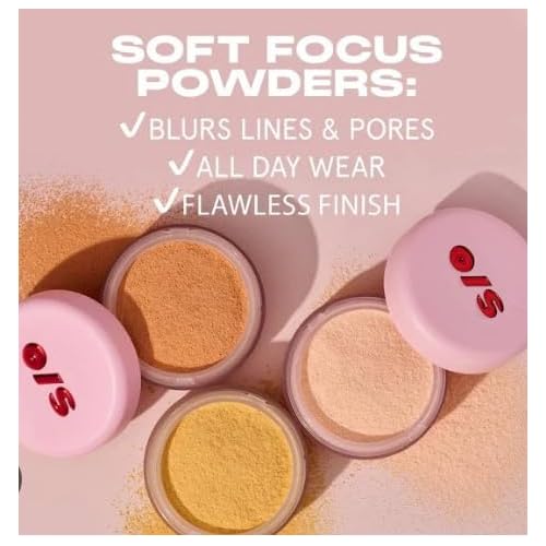 One Size By Patrick Star Ultimate Blurring Setting Powder 34.5 g, Ultra Peach - for Very Fair to Medium Skin Tones