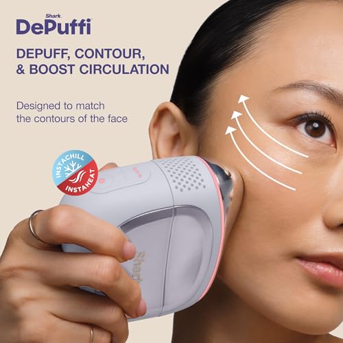 Shark FacialPro Glow + DePuffi 2-in-1 Facial & Contrast Therapy Lilac