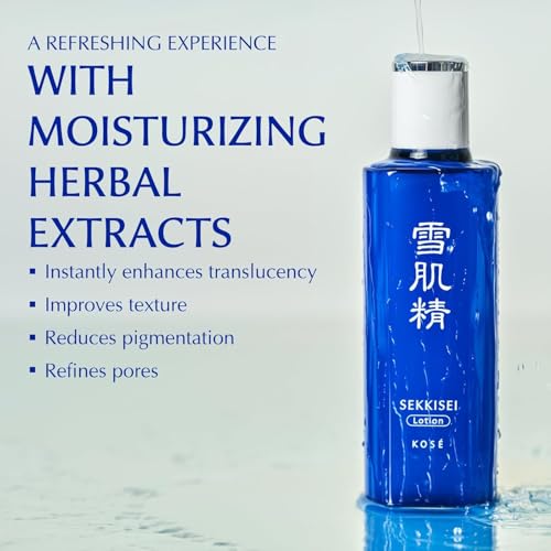 SEKKISEI Lotion Enriched, Liquid Toner & Hydrating Facial Moisturizer, 6.7 Ounce