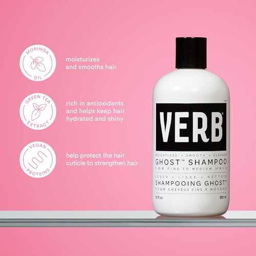 VERB Ghost Shampoo & Conditioner Duo - Moringa Oil Infused, Vegan