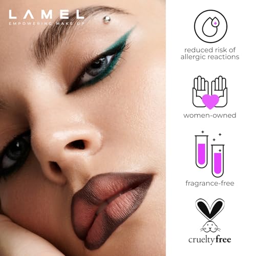 Lamel Gel Lip Liner Pencil – Intense Brown Waterproof