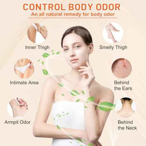 3 PCS Persimmon Soap Bar for Old People Smell, Natural Deodorant Body Face Bar Soap for Body Odor Control, Remove Bad Body Odor, Men & Women Deodorizing, Handmade Body Deeply Cleansing Bar Soap