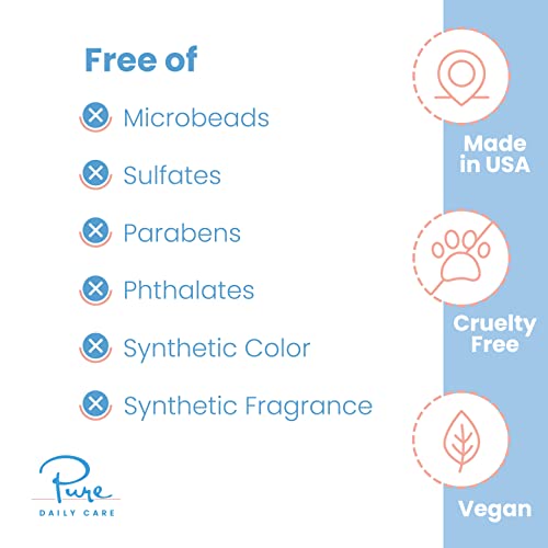 MicroDerm Resurfacing Scrub - Exfoliating Polish Crystals At-Home MicroDermabrasion Vitamin A & E Squalane