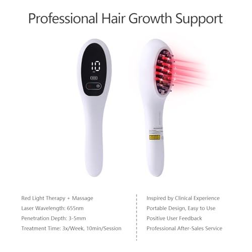 Laser Hair Growth Comb | FDA Cleared LLLT Device for Hair Loss