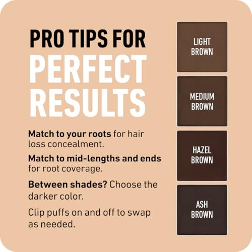 Boldify Hair Root Touch Up Powder Sample Kit - Gray Coverage