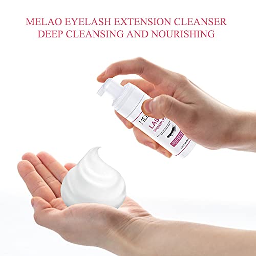 Eyelash Extension Cleanser Shampoo, Gentle & Paraben-Free