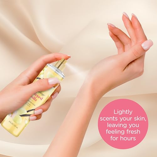 Bodycology Whipped Vanilla Body Mist, 8 fl oz (Pack of 2)