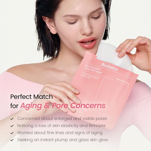 BIODANCE Bio-Collagen Deep Hydrogel Face Mask - Pack of 4