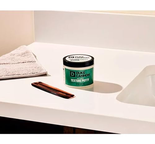 Duke Cannon Dry Hold Texture Putty - Medium Hold Hair Putty 4.6oz