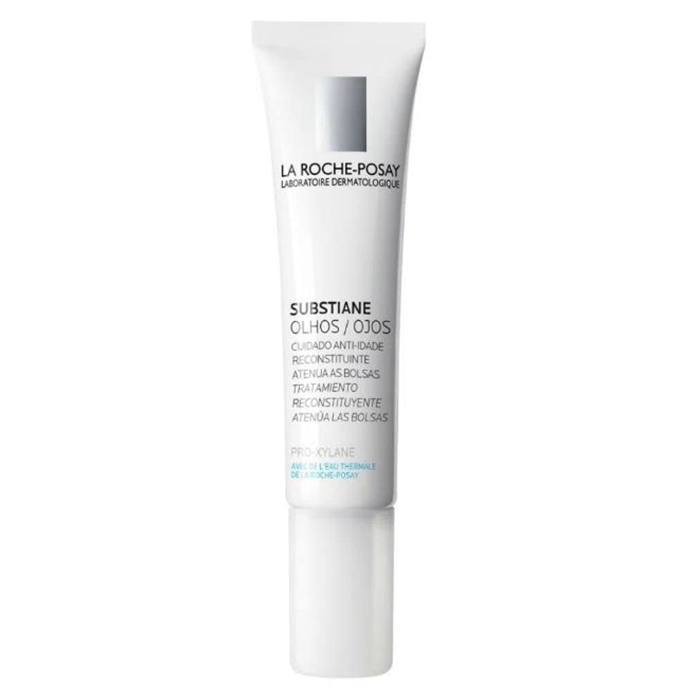 La Roche-Posay Substiane Replenishing Eye Cream, Anti Aging Eye Cream to Hydrate and Firm Skin, Ophthalmologist Tested, 0.5 Fl Oz (Pack of 1)