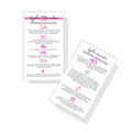 Brow Lamination Aftercare Cards 50 Pack 2x3.5"