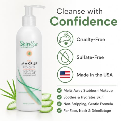 Gentle Hydrating Makeup Remover for Sensitive Skin - 8 oz | SkinSpa