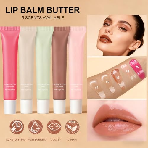 Natural Lip Balm Butter with Shea Butter & Olive Oil