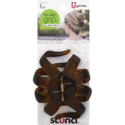 Scunci No-Slip Grip Large Octopus Clip, Color May Vary 1 ea