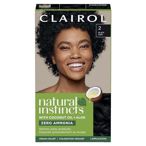 Clairol Natural Instincts Demi-Permanent Hair Dye 2 Black